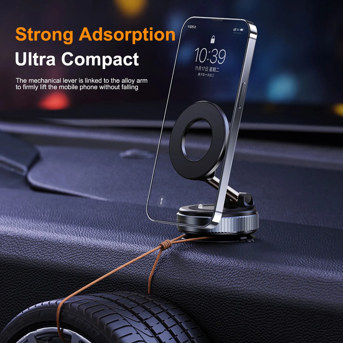 Electric Magnetic Car Mount